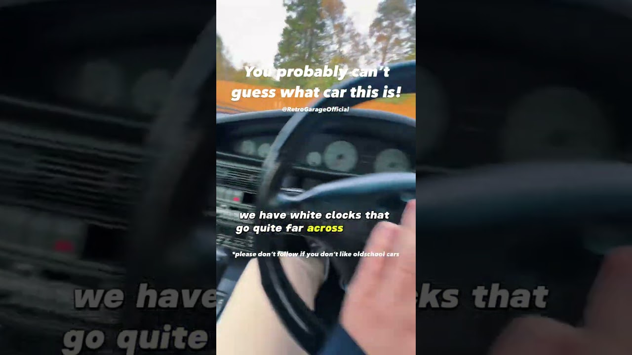 🤔 Only the real car enthusiasts will get this one 