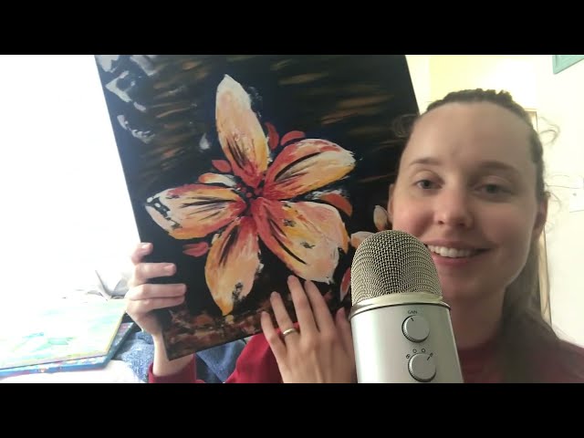 ASMR~ Pintando 🎨 👩🏼‍🎨 (painting)