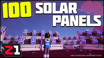 Building 100 SOLAR PANELS! Astroneer Update 10.5 Gameplay | Z1 Gaming
