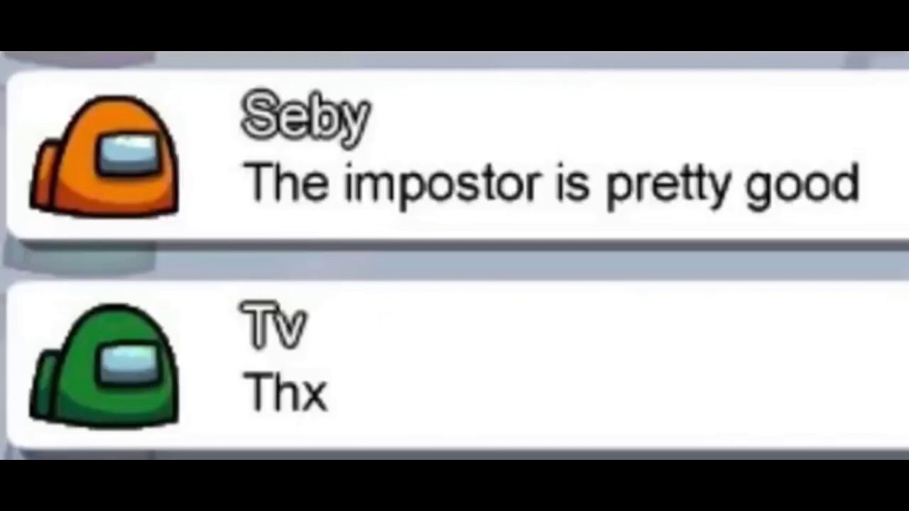 Among Us Chat Memes Youtube