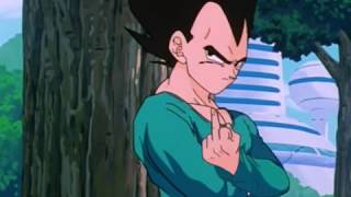 Vegeta Gives Trunks The Middle Finger