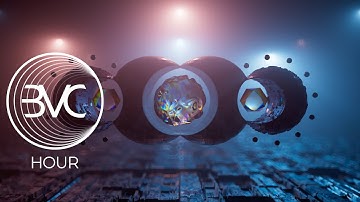 4K Floating Sci-Fi Objects VJ Loop, Live 3D Wallpaper and Screensaver