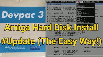 Installing Devpac 3 Assembler #UPDATE (.gs files / assembler control settings)