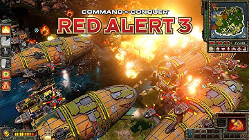 Red Alert 3 Corona MOD Soviet Gameplay in PVE Map | Get AA Ready ASAP!!!
