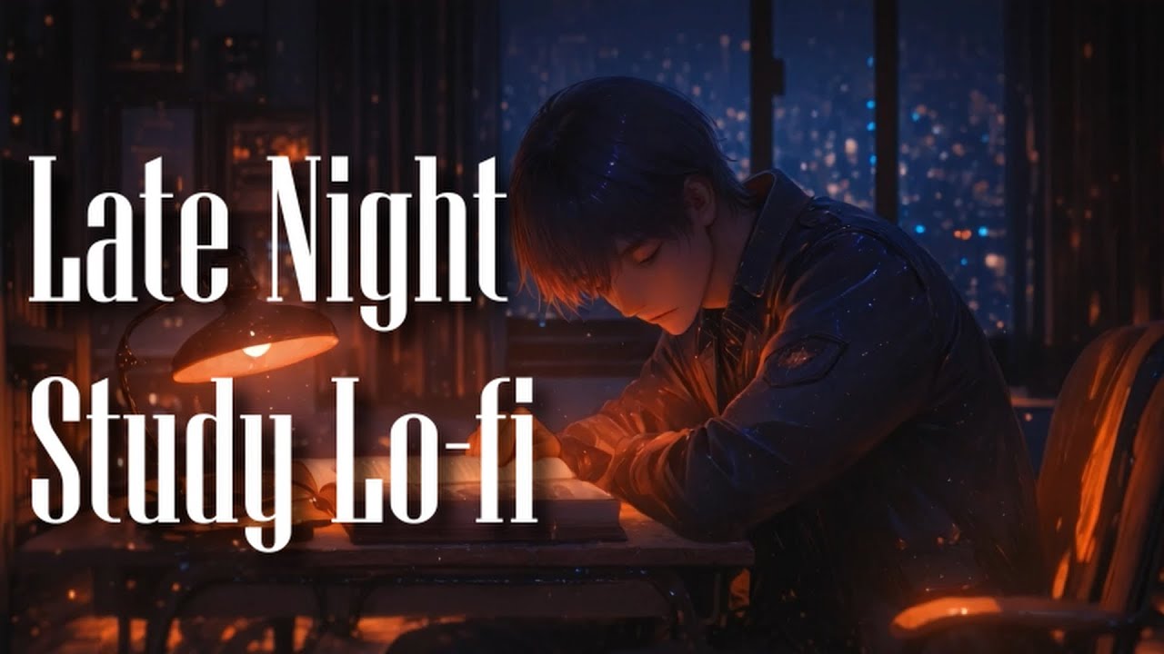 Late Night Study Lo-fi – Quiet Jazz for Deep Focus, Productivity & Calm Night Vibes