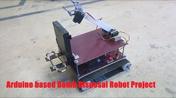 Arduino based Bomb Disposal Robot Project