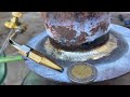 An old method of copper welding in the 1970's