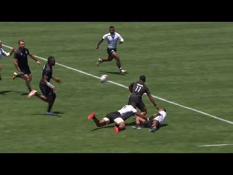 Joe Ravouvou scores amazing try at Rugby World Cup Sevens