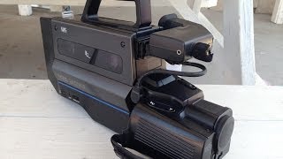 1987 Sears VHS movie camcorder. Unpacking and repair! - YouTube