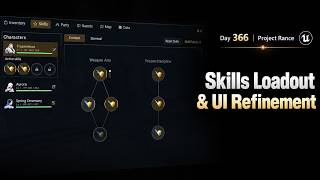 Day 366 Project Rance — Skills Loadout & UI Refinement