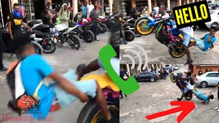BADDEST BIKE STUNT I've Seen Since 2021 !!! | Richie Ramus Link Up / Bike Show In Jamaica 2021