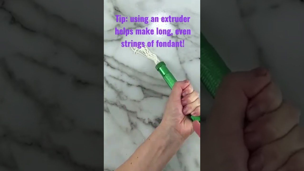 Fondant extruder gun – Cake Connection