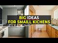 13 Design Tips To Maximise A Small Kitchen - Space Saving Hacks