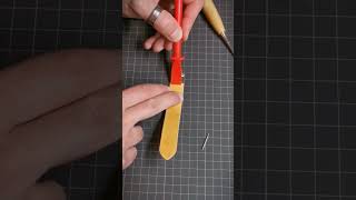 Replacing a damaged watch strap by a new one. Making-of video. Leathercraft