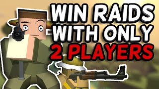 Krunker How To Win Raids With Only 2 Players! (NEW)