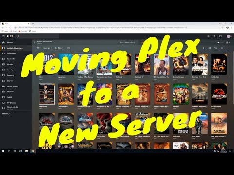 Moving Plex Install to a new server.