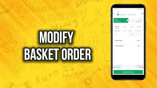 How to Modify Basket Order | Order Book | Flip Mobile | Geojit screenshot 2