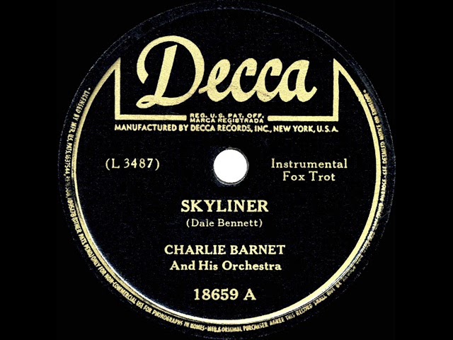 CHARLIE BARNET - Skyliner (Instr.)*