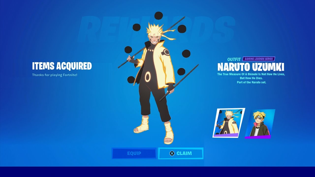 How To Get Naruto Uzumaki Skin CODES In Fortnite! (Unlock Naruto