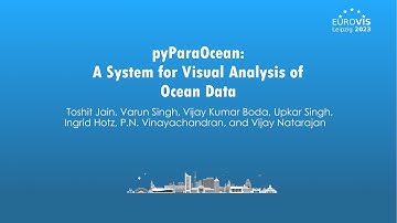 pyParaOcean: A System for Visual Analysis of Ocean Data