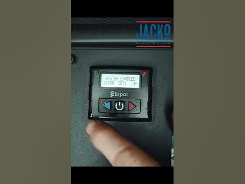 How to... operate the Freightliner bunk heater - YouTube