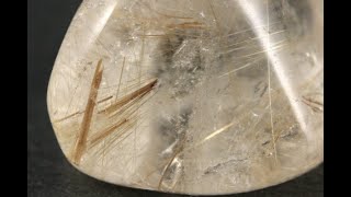 ルチルクォーツ タンブル 9.0g / Rutilelated Quartz - YouTube
