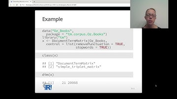 useR! 2020: Extending flexmix to model-based clustering with sparse data (B. Grün), lightning