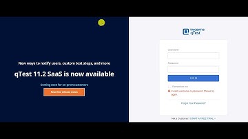 qTest Explorer Part1 - How to Login to qTest Portal #2023