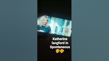 Katherine langford in Spontaneous 🤣🤣 #Katherinelangford #Movies #Hollywood #Funny #youtubeshorts