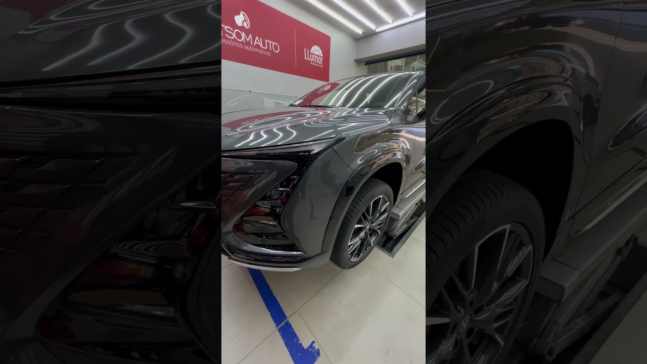 Changan UniT - PPF proteção black piano