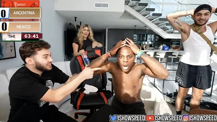 iShowSpeed Reacts To MESSI'S Goal