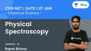 Physical Spectroscopy | CSIR NET 2021 | GATE | IIT JAM | By Rajesh Bishnoi