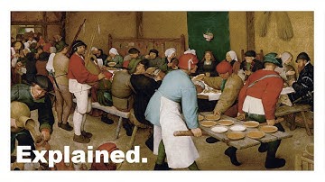 "The Peasant Wedding" By Pieter Bruegel The Elder | Art Explained