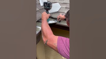 Gutter guard overflow prevention accessories. #concordgutterservice #gutterguardinstall