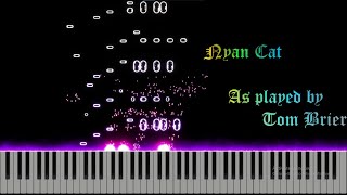 Nyan Cat  (as played by Tom Brier) | Piano Cover