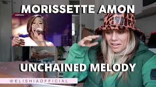 SINGER REACTS TO MORISSETTE AMON SINGING UNCHAINED MELODY (WHO IS THIS OTHER PERSON?)