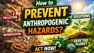How to Prevent Anthropogenic Hazards | Environmental Awareness | IEIP