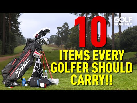 10 ITEMS EVERY GOLFER SHOULD CARRY!!