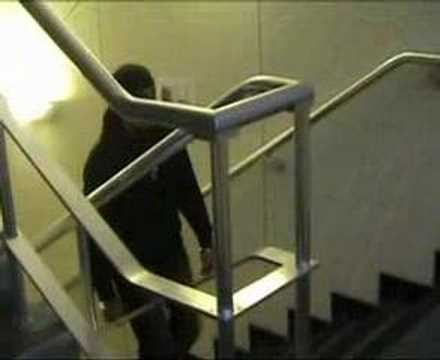 Walking up the Stairs