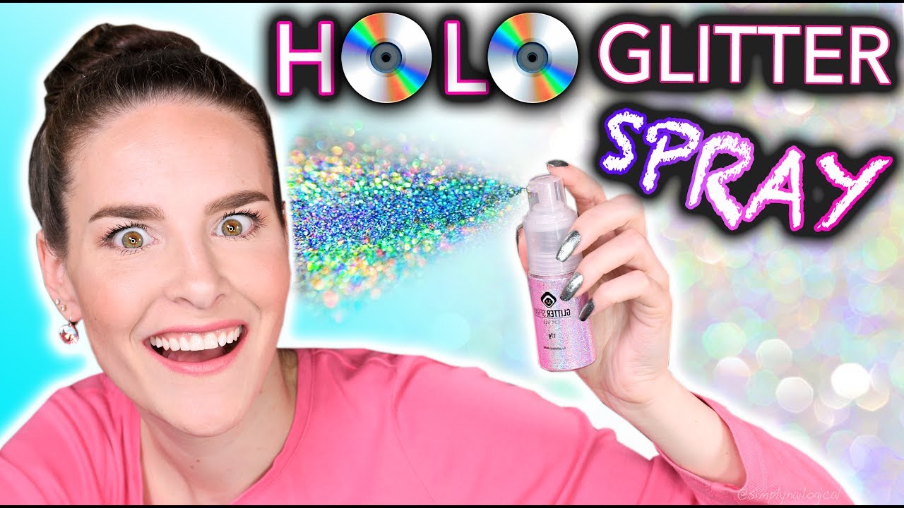 ⁣Spray Holo Glitter? WTF! (for professionals only) + 4 MILLION GIVEAWAY