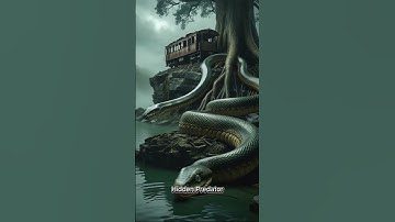Mysterious | Ancient Snake in the Mysterious Old Tree #animals #mysteriou