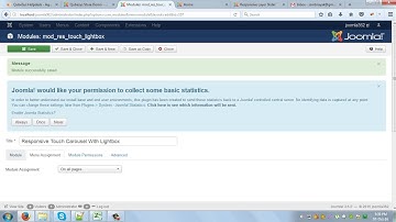 Responsive Carousel With Lightbox Joomla Module
