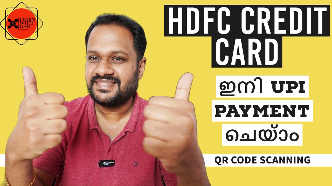 CREDIT CARD UPI PAYMENT QR CODE SCANNING HDFC credit-card-upi-payment-qr-code-scanning-hdfc