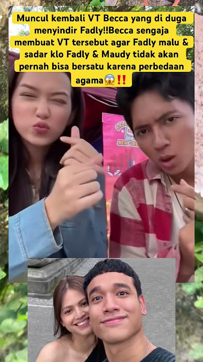 Rebecca Kloper di duga meny!ndir Fadly karna punya pacar yg beda Ag4ma😱‼️ #shorts