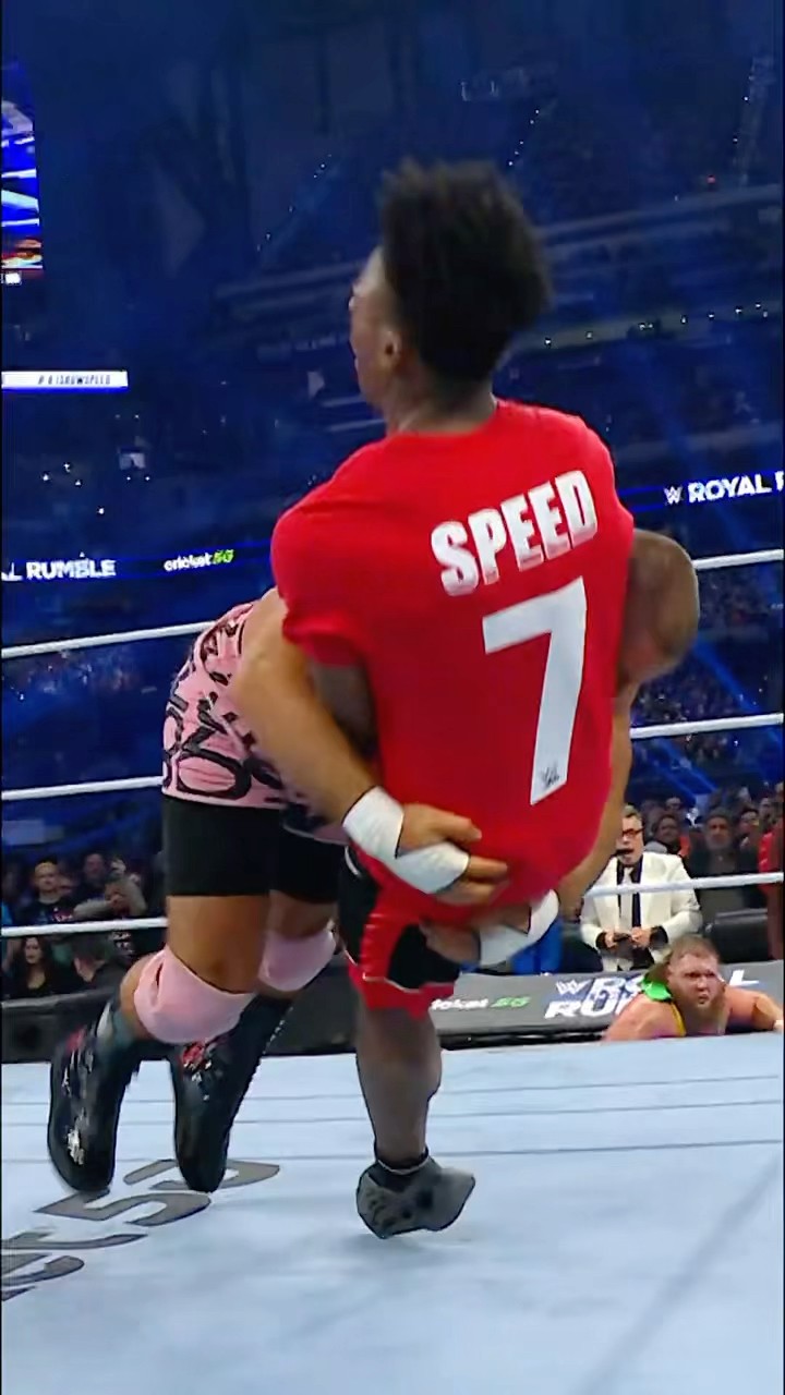 Bron Breakker spearing IShowSpeed is INSANE from every angle! ?