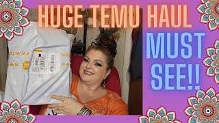 HUGE TEMU HAUL | MUST SEE!!! |  October 15, 2023