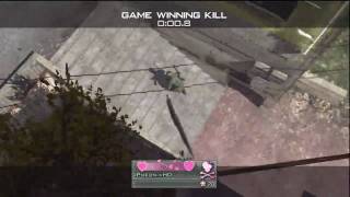 MW2 Best Throwing Knife KillCam Ever (NOT MINE)