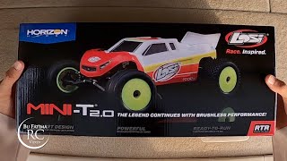 1/18 Mini T Losi | Unboxing and first Run | سيارة لوسي ميني