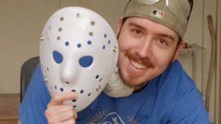 LIVE Mask Making Event YOU Choose The Details - Start to Finish Jason Mask Friday the 13th Tutorial