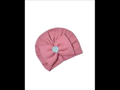 Büyük Fiyonk Bebek Boneler-Baby Turban Hat